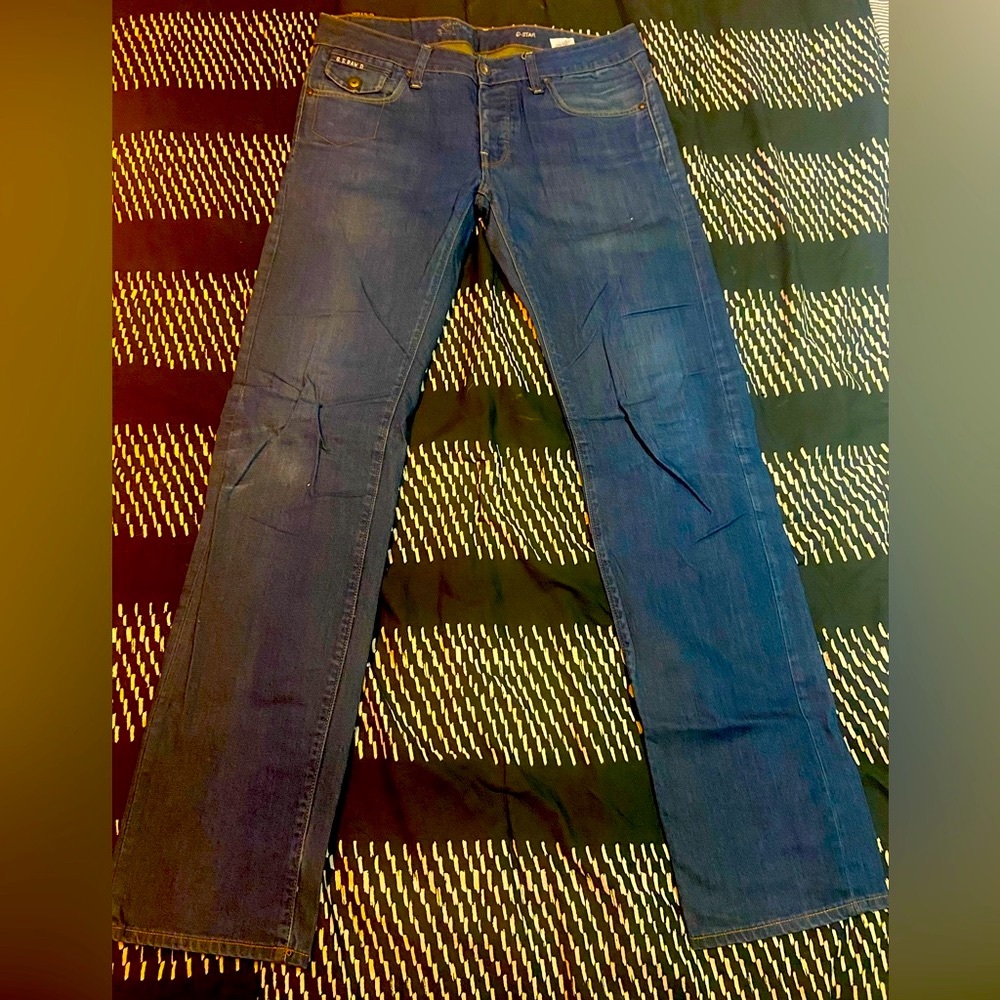 G-Star RAW GS01 Morris Low Straight Mens Jeans 33x36